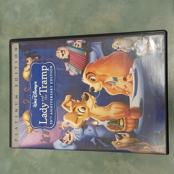 Walt Disney's Lady and the Tramp 50th Anniversary Edition DVD - Picture 1 of 8